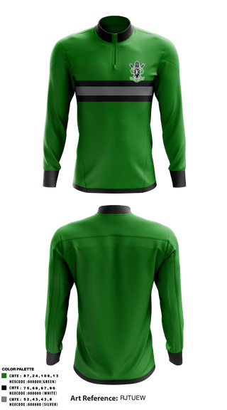 Quarter Zip Jacket, Kentwood High School Golf, Golf, Teamtime, Team time, sublimation, custom sports apparel, team uniforms, spirit wear, spiritwear, sports uniforms, custom shirts, team store, custom team store, fundraiser sports, apparel fundraiser
