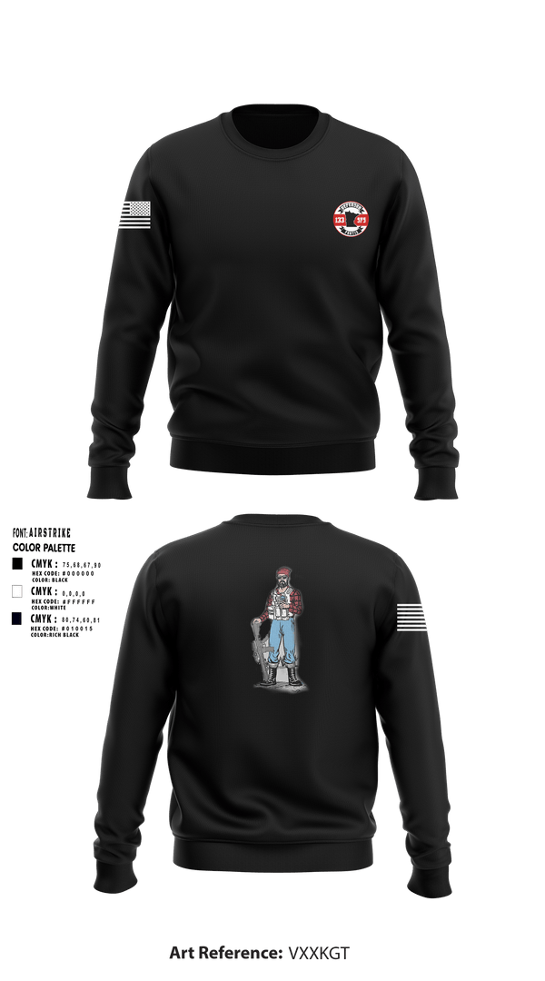 Crew Neck Sweatshirt, , Air Force, Teamtime, Team time, sublimation, custom sports apparel, team uniforms, spirit wear, spiritwear, sports uniforms, custom shirts, team store, custom team store, fundraiser sports, apparel fundraiser