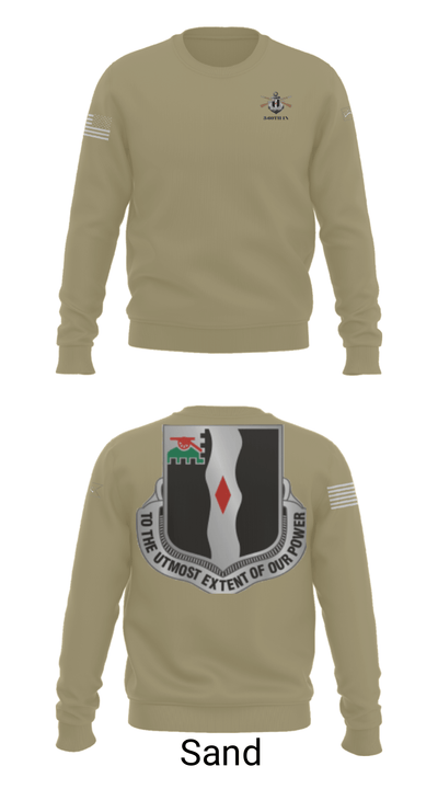 3rd Battalion 60th infantry Regiment River Raiders 94205182 Crew Neck Sweatshirt - 42