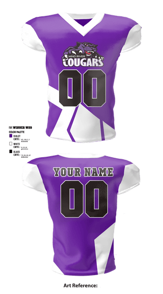 Football Jersey, Wind River High School Football, Football, Teamtime, Team time, sublimation, custom sports apparel, team uniforms, spirit wear, spiritwear, sports uniforms, custom shirts, team store, custom team store, fundraiser sports, apparel fundraiser