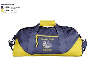 Duffle Bag, Kettle Falls High School Cheer, Cheer, Teamtime, Team time, sublimation, custom sports apparel, team uniforms, spirit wear, spiritwear, sports uniforms, custom shirts, team store, custom team store, fundraiser sports, apparel fundraiser