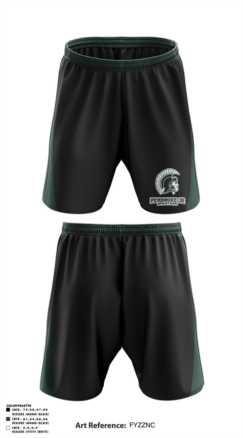 Athletic Shorts With Pockets, Pembroke Jr Spartans Cheer, School Spirit Store, Teamtime, Team time, sublimation, custom sports apparel, team uniforms, spirit wear, spiritwear, sports uniforms, custom shirts, team store, custom team store, fundraiser sports, apparel fundraiser