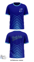 North Lake Little League 43876965 Short Sleeve Performance Shirt - 1