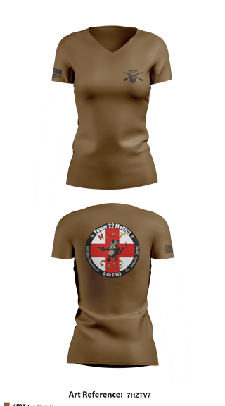 Women's Short Sleeve Vneck Shirt, , National Guard, Teamtime, Team time, sublimation, custom sports apparel, team uniforms, spirit wear, spiritwear, sports uniforms, custom shirts, team store, custom team store, fundraiser sports, apparel fundraiser
