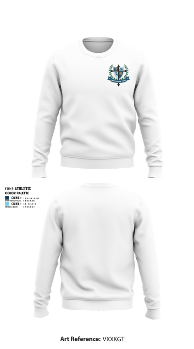 Pinnacle Classical Academy 30348802 Crew Neck Sweatshirt - 5