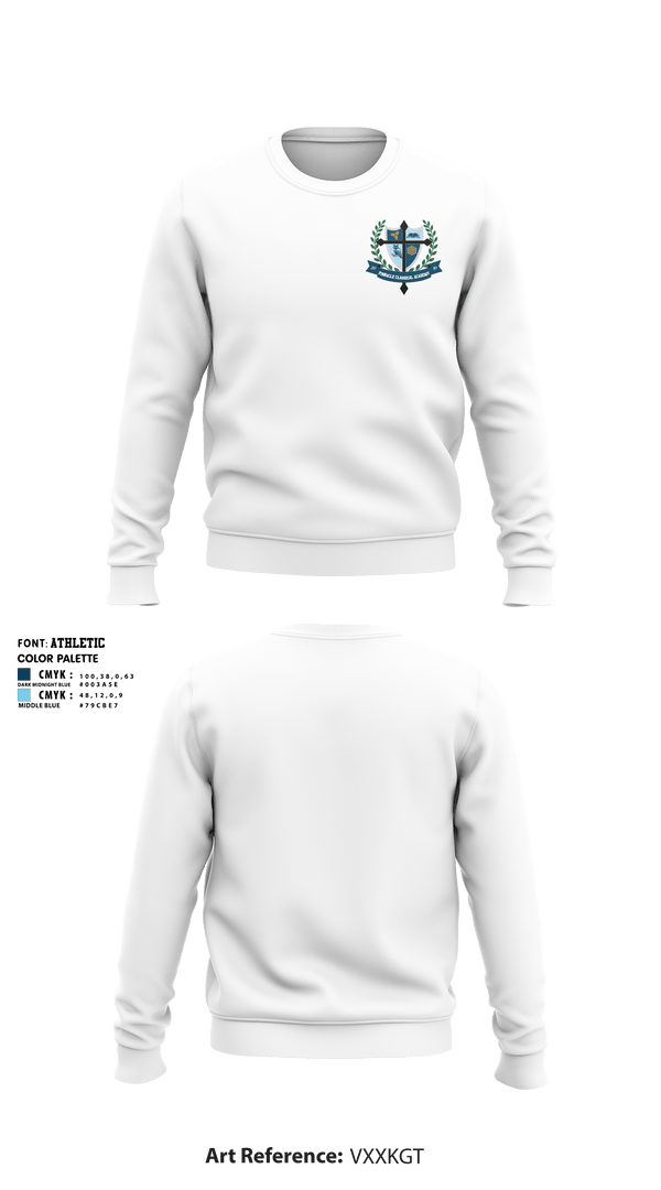 Crew Neck Sweatshirt, Pinnacle Classical Academy, Spirit Store, Teamtime, Team time, sublimation, custom sports apparel, team uniforms, spirit wear, spiritwear, sports uniforms, custom shirts, team store, custom team store, fundraiser sports, apparel fundraiser
