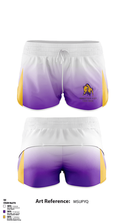 Georgetown-Ridge Farm High School Cheer 38211561 Ranger Panties - 1