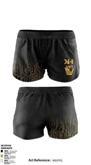 Ranger Panties, The Kohort, E-Sports, Teamtime, Team time, sublimation, custom sports apparel, team uniforms, spirit wear, spiritwear, sports uniforms, custom shirts, team store, custom team store, fundraiser sports, apparel fundraiser