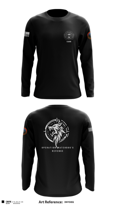A Co, 2-13th AVN REGT 95713396 Long Sleeve Performance Shirt - 3
