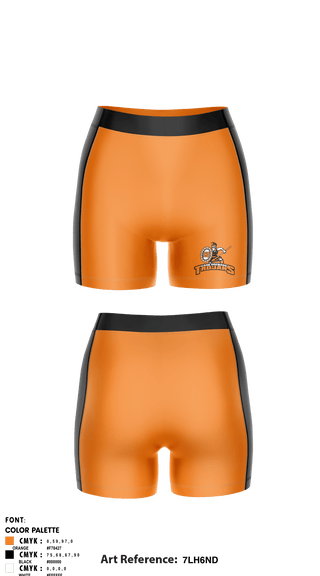 Women's Compression Shorts, Crab Orchard High School Volleyball, Women's Volleyball, Teamtime, Team time, sublimation, custom sports apparel, team uniforms, spirit wear, spiritwear, sports uniforms, custom shirts, team store, custom team store, fundraiser sports, apparel fundraiser