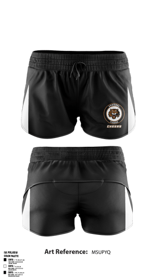 Ranger Panties, Armorel High School Cheer, Spirit Store, Teamtime, Team time, sublimation, custom sports apparel, team uniforms, spirit wear, spiritwear, sports uniforms, custom shirts, team store, custom team store, fundraiser sports, apparel fundraiser