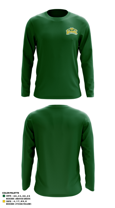 Bethel High School 30523815 Long Sleeve Performance Shirt - 40