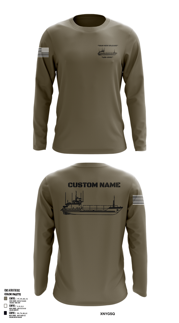 Long Sleeve Performance Shirt, , Army, Teamtime, Team time, sublimation, custom sports apparel, team uniforms, spirit wear, spiritwear, sports uniforms, custom shirts, team store, custom team store, fundraiser sports, apparel fundraiser