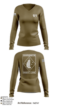 Hades 3421841 Women's Long Sleeve V-neck Shirt - 141