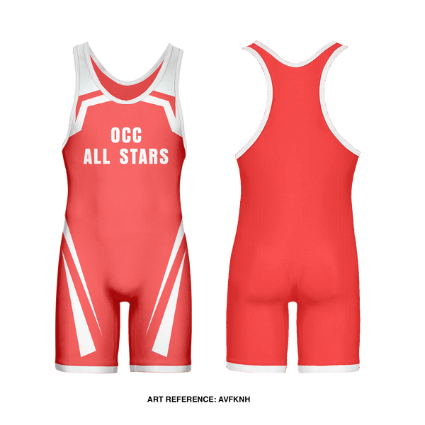 Wrestling Singlet, MOAC & OCC Wrestling All-Stars, Wrestling, Teamtime, Team time, sublimation, custom sports apparel, team uniforms, spirit wear, spiritwear, sports uniforms, custom shirts, team store, custom team store, fundraiser sports, apparel fundraiser