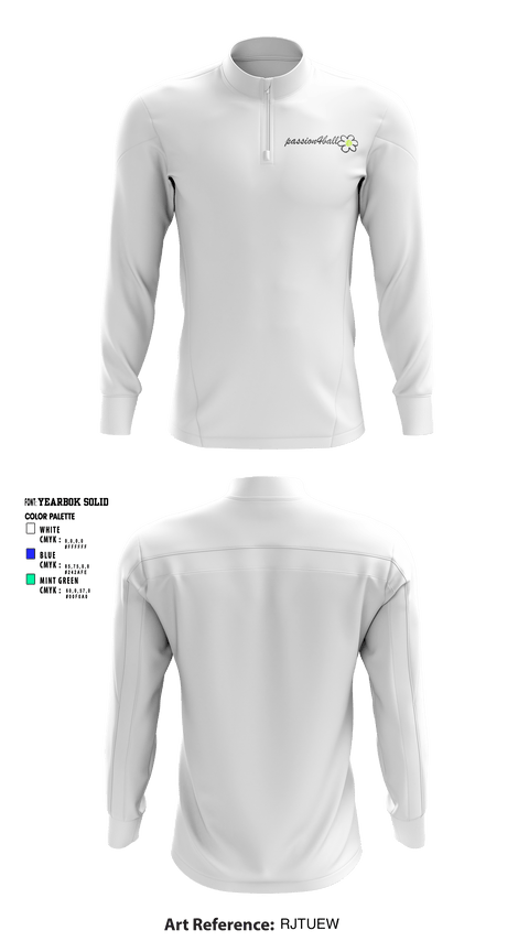 Quarter Zip Jacket, Passion4ball, Tennis, Teamtime, Team time, sublimation, custom sports apparel, team uniforms, spirit wear, spiritwear, sports uniforms, custom shirts, team store, custom team store, fundraiser sports, apparel fundraiser