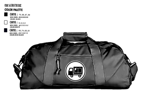 Duffle Bag, Next Chapter Moving LLC, , Teamtime, Team time, sublimation, custom sports apparel, team uniforms, spirit wear, spiritwear, sports uniforms, custom shirts, team store, custom team store, fundraiser sports, apparel fundraiser