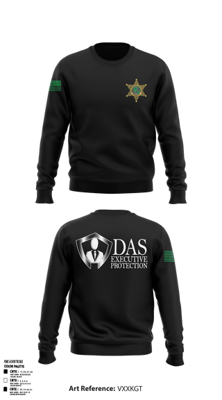 Crew Neck Sweatshirt, DAS EXECUTIVE PROTECTION LLCDAS EXECUTIVE PROTECTION LLC, , Teamtime, Team time, sublimation, custom sports apparel, team uniforms, spirit wear, spiritwear, sports uniforms, custom shirts, team store, custom team store, fundraiser sports, apparel fundraiser