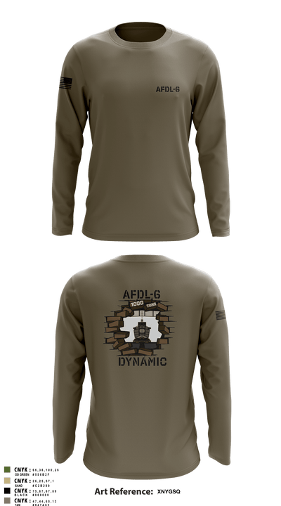 Dynamic 42906299 Long Sleeve Performance Shirt - 49