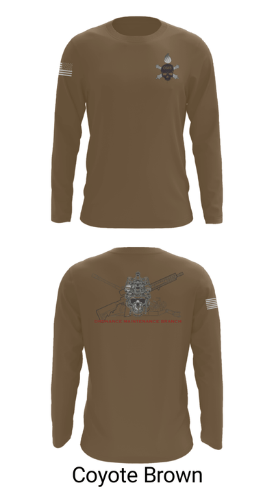 Ordnance Maintenance Branch 26240999 Long Sleeve Performance Shirt - 11