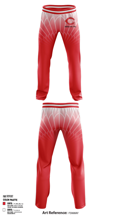Caseville Junior High School Volleyball 91724706 Sweatpants - 2