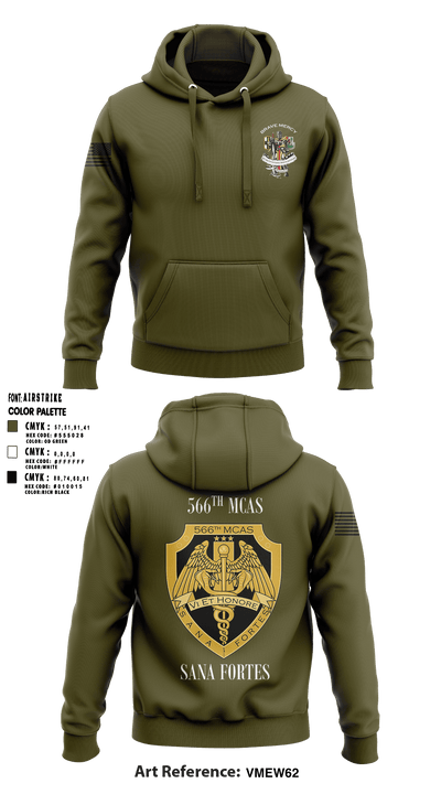 566th MCAS- Army 77440363 Hoodie - 59