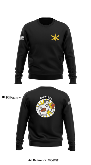 Crew Neck Sweatshirt, , Army, Teamtime, Team time, sublimation, custom sports apparel, team uniforms, spirit wear, spiritwear, sports uniforms, custom shirts, team store, custom team store, fundraiser sports, apparel fundraiser