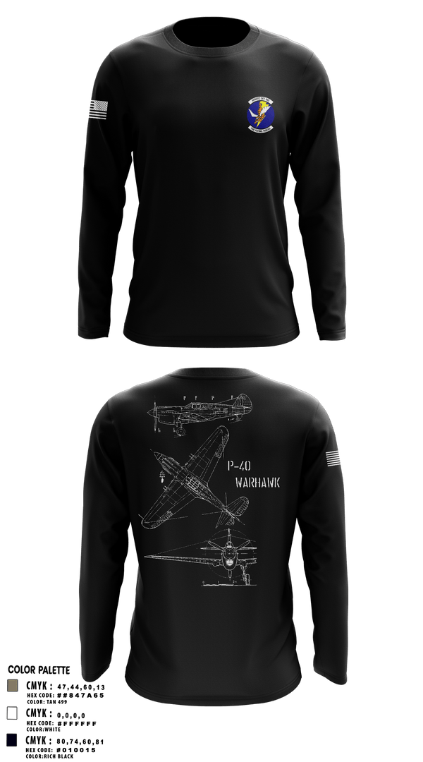 Long Sleeve Performance Shirt, Detachment 355, Air Force, Teamtime, Team time, sublimation, custom sports apparel, team uniforms, spirit wear, spiritwear, sports uniforms, custom shirts, team store, custom team store, fundraiser sports, apparel fundraiser