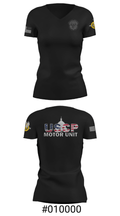 USCP Motor Unit 10127090 Women's Short Sleeve V-neck Shirt - 4