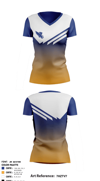 Women's Short Sleeve Vneck Shirt, Factoryville Christian School, School Spirit Store, Teamtime, Team time, sublimation, custom sports apparel, team uniforms, spirit wear, spiritwear, sports uniforms, custom shirts, team store, custom team store, fundraiser sports, apparel fundraiser
