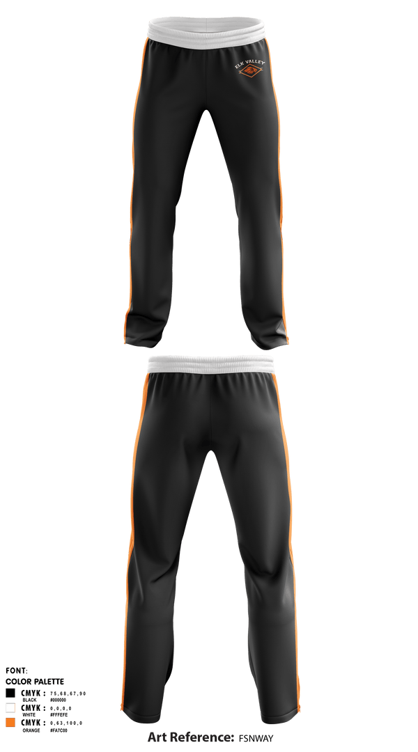 Sweatpants, Elk Valley Senior High School, Spirit Store, Teamtime, Team time, sublimation, custom sports apparel, team uniforms, spirit wear, spiritwear, sports uniforms, custom shirts, team store, custom team store, fundraiser sports, apparel fundraiser