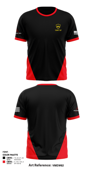 Short Sleeve Rash Guard Shirt, Turn It Up MMA, Wrestling, Teamtime, Team time, sublimation, custom sports apparel, team uniforms, spirit wear, spiritwear, sports uniforms, custom shirts, team store, custom team store, fundraiser sports, apparel fundraiser