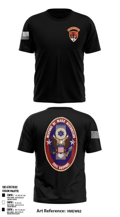 24th WMD-CST 54674045 Short Sleeve Performance Shirt - 1