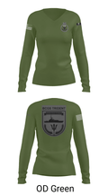 BCGS TRIDENT 3686693 Women's Long Sleeve V-neck Shirt - 46