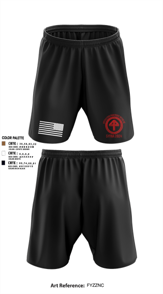 Athletic Shorts With Pockets, HHC 1-114 Infantry Brigade, , Teamtime, Team time, sublimation, custom sports apparel, team uniforms, spirit wear, spiritwear, sports uniforms, custom shirts, team store, custom team store, fundraiser sports, apparel fundraiser