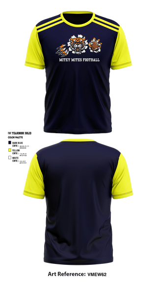 Short Sleeve Performance Shirt, Mitey Mites, Football, Teamtime, Team time, sublimation, custom sports apparel, team uniforms, spirit wear, spiritwear, sports uniforms, custom shirts, team store, custom team store, fundraiser sports, apparel fundraiser
