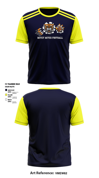 Mitey Mites 19156162 Short Sleeve Performance Shirt - 1