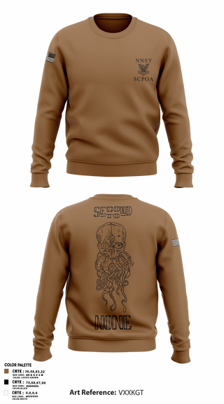 Crew Neck Sweatshirt, NNSY SCPOA, Navy, Teamtime, Team time, sublimation, custom sports apparel, team uniforms, spirit wear, spiritwear, sports uniforms, custom shirts, team store, custom team store, fundraiser sports, apparel fundraiser