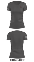 Curtis Baptist High School Soccer 45048321 Women's Short Sleeve V-neck Shirt - 24