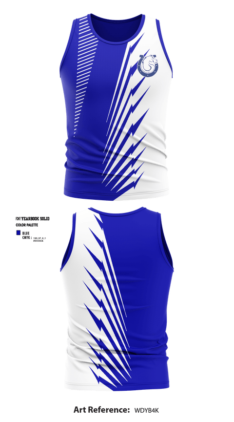 Tank Top, Sanford H Calhoun High School Track and Field, Track & Field, Teamtime, Team time, sublimation, custom sports apparel, team uniforms, spirit wear, spiritwear, sports uniforms, custom shirts, team store, custom team store, fundraiser sports, apparel fundraiser