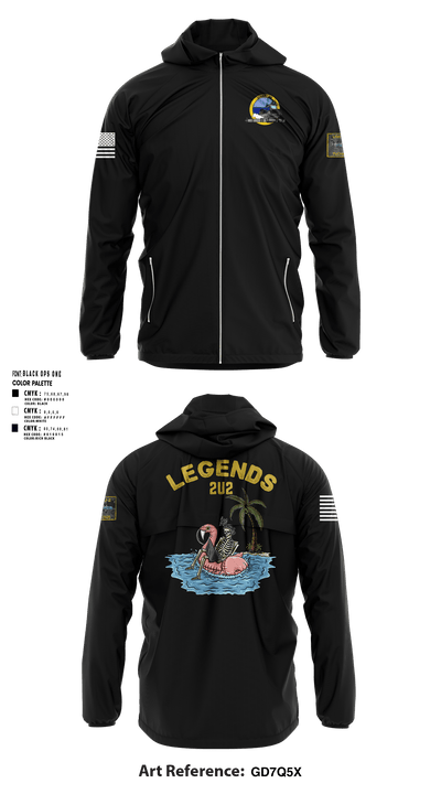 EOD MOBILE UNIT EAST COAST 86801002 Windbreaker - 3