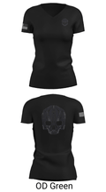 Mals-14 avionics 85940825 Women's Short Sleeve V-neck Shirt - 22