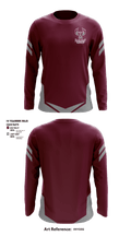 Discovery High School 57440300 Long Sleeve Performance Shirt - 1