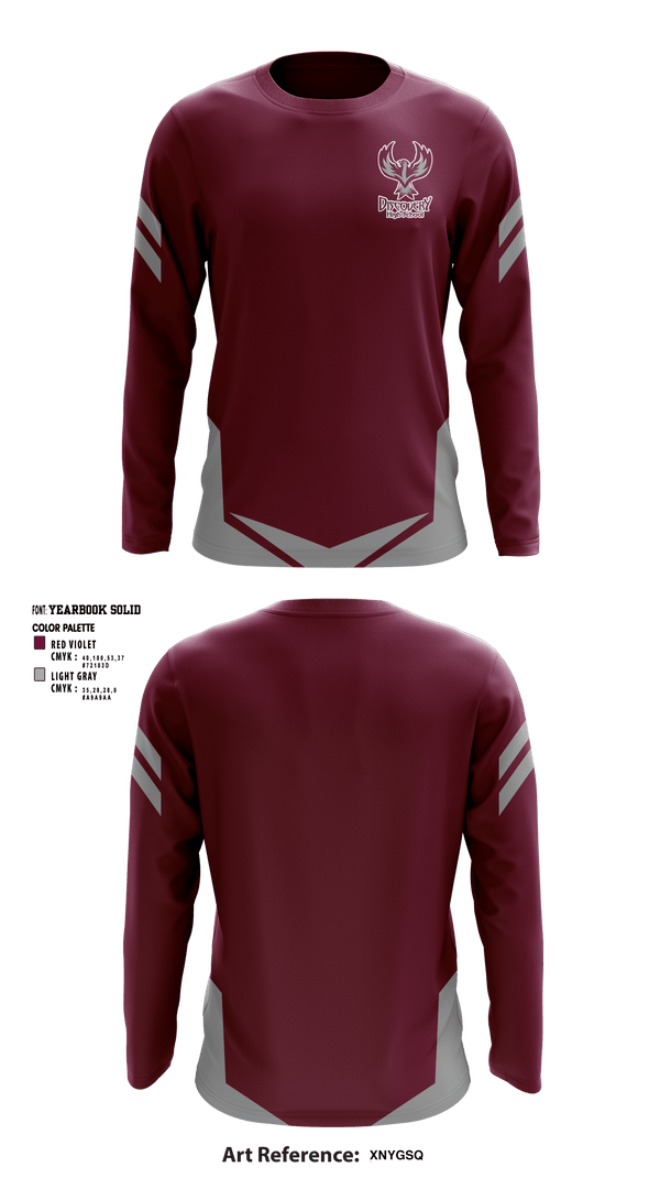 Long Sleeve Performance Shirt, Discovery High School, Spirit Store, Teamtime, Team time, sublimation, custom sports apparel, team uniforms, spirit wear, spiritwear, sports uniforms, custom shirts, team store, custom team store, fundraiser sports, apparel fundraiser