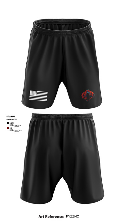 112th Signal Battalion 77336782 Athletic Shorts With Pockets - 1