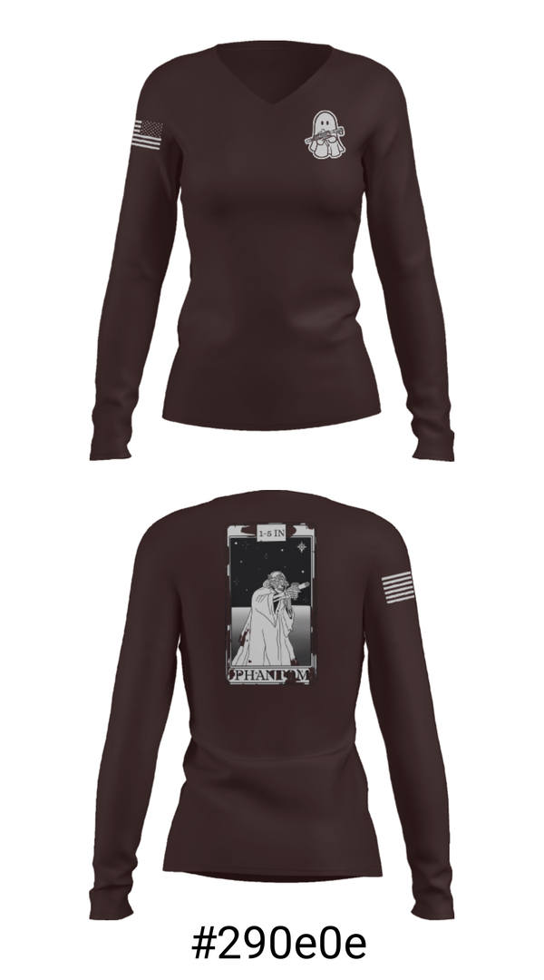 Women's Long Sleeve Vneck Shirt, , Army, Teamtime, Team time, sublimation, custom sports apparel, team uniforms, spirit wear, spiritwear, sports uniforms, custom shirts, team store, custom team store, fundraiser sports, apparel fundraiser