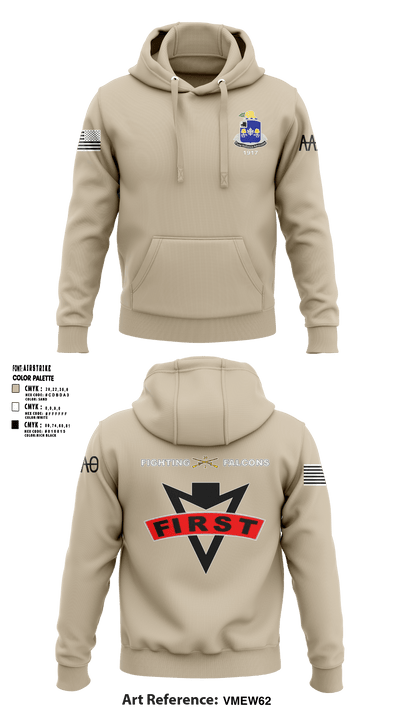 Fighting Falcons 2-39 IN 61217991 Hoodie - 4
