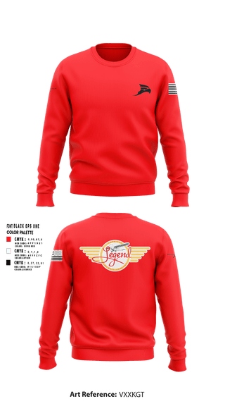 Crew Neck Sweatshirt, N1522W, Air Force, Teamtime, Team time, sublimation, custom sports apparel, team uniforms, spirit wear, spiritwear, sports uniforms, custom shirts, team store, custom team store, fundraiser sports, apparel fundraiser