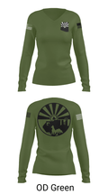 208 Transportation Company 66271864 Women's Long Sleeve V-neck Shirt - 38