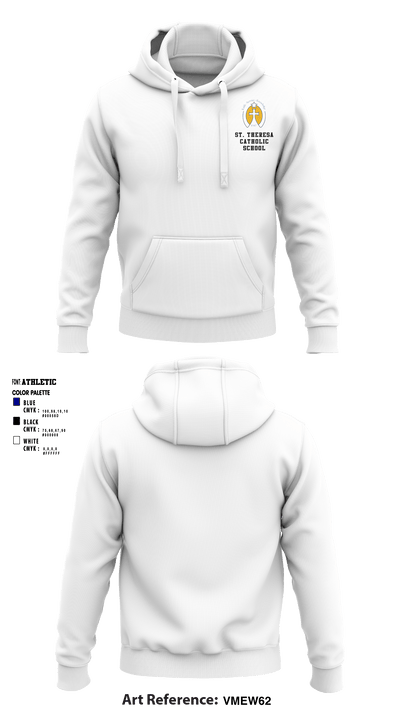 St. Theresa Catholic School 5103712 Hoodie - 3